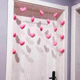 Decorative Figurines High Beauty Women Gift Heart Shaped Girls Room Decor Door Curtain Ornaments Home Love Hearts Pendant Hanging