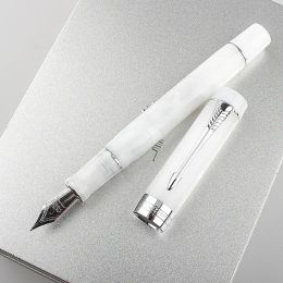 Pens The New Jinhao 100 Centennial Resin Fountain Pen Arrow Clip F/M/Bent Nib Converter Writing Business Office Gift Ink Pen