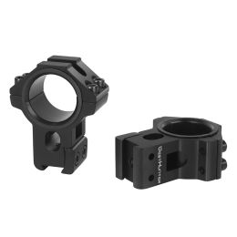 Scopes High Profile 11mm Dovetail Double Rings Hunting Riflescope Mount CNC Machining 25.4mm/30mm For Tactical Optical Sights Shooting