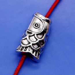 geomancy accessory Alloy Jewellery Accessories, Through-hole Large Hole Fish Bracelet Separated Beads, Koi Future, Like Brocade Tassel Pendant