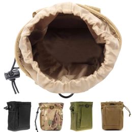 Packs Tactical Dump Drop Pouch Magazine Pouch Military Hunting Accessories Sundries Pouch outdoor Protable Molle Recovery Ammo Bag