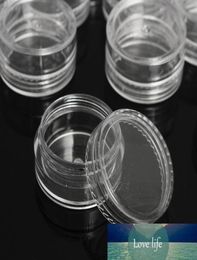 5ML Clear Plastic Cosmetic Sample Container 5G Jar Pot Small Empty Camping Travel Eyeshadow Face Cream Lip Balm 5ML Bottle4919875