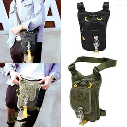 Waist Bags Multipurpose Portable Men's Drop Leg Bag Fanny Pack Belt Hip Bum Travel Thigh Pouch Crossbody Messenger Shoulder Luggage