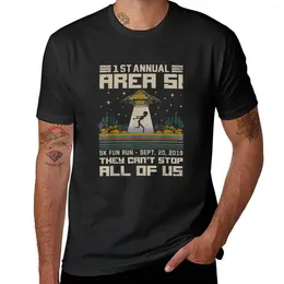 Men's Tank Tops Storm Area 51 5k Fun Run They Can't Stop All Of Us Vintage Aliens T-Shirt Boys Animal Print Mens Graphic T-shirts Anime