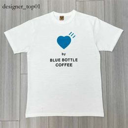 Human Made Brand Desigenr Men's T-shirts Good Quality Blue Heart Fashion Summer T-shirt Men 1 1 Human Made Oversized Women T Shirt Cotton Tee Mens Clothing 6376