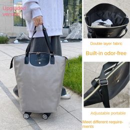 Bags New Arrival Wheeled Travel Bag for Women with Large Capacity, Lightweight, Foldable and Waterproof, Perfect for Short Trips and