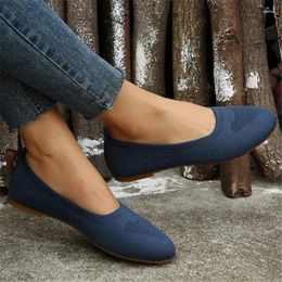 Casual Shoes Shallow Mouth Women's Large Spring 2024 Beans Comfortable Round Head Flat Sole Women