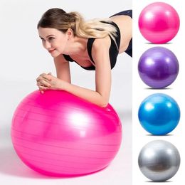 Yoga Pilates Ball Gym For Fitness Balloon Cover Workout Over Soft Big Exercise 45cm 55cm 65cm 75cm 85cm 95cm 240408