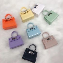 Shoulder Bags 2024 Jelly Bag Cute Mini Lipstick Pack Versatile Chain Messenger