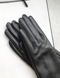 Fashion- Women's Gloves Genuine Leather Winter Warm Woman Soft Female Fur Lining High-quality Mittens2540647