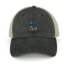 Ball Caps Dachshund Cowboy Hat Gentleman Sports Cap Mountaineering Trucker Hats For Men Women's