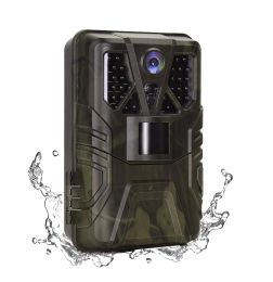 Cameras Wildlife Trail Camera 36MP 2.7K Video Hunting Cameras Infrared Night Vision Photo Trap HC910A Wireless Surveillance Tracking Cam