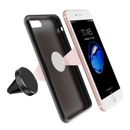 Car Mount Holder Stand / Phone Stand / Phone Car Holder Metal Magnetic Car phone Holder Stand Air Vent Clip Mount Magnet holder