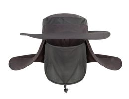 Outdoor fashion men039s summer sun hat waterproof and UVproof fisherman hats fishing sunshade spot8615726