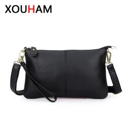 Bags XOUHAM 100% Cowhide Tote Bag The High Quality Leather Women Genuine Leather Designer Handbag Big Capacity Shoulder Messenger Bag