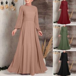 Ethnic Clothing Eid Ramadan Prayer Abayat Middle East Turkey Abaya Dubai Muslim Fashion Femme Islam Large Skirt Women African Maxi Dress