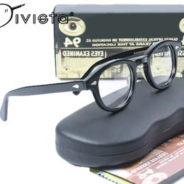 LEMTOSH Acetate Round Prescription Glasses Handmade Vintage Reading Frames For Men And Women Tortoise Clear Lens Spectacles From Cavallobianco, &Price; | DHgate.Com