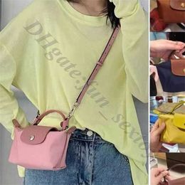 Difference Wholesale Bolsas Original Perforated Pink Bag sac de jour Colour Toiletry Bags Version of Strap Bun Mini Slight Dumpling Small Choose Shoulder N23I