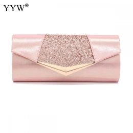 Bags Fashion Crystal Sequin Evening Clutch Bags For Women 2022 Party Wedding Clutches Purse Female Pink Silver Wallets Bag Women Prom