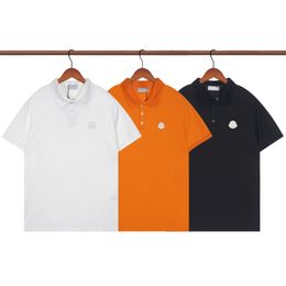 Men's T-shirts Mens Polo Shirt Designer Man Fashion Horse t Shirts Casual Men Golf Summer Polos Embroidery High Street Trend Top Tee Asian Size M-xxxl #556