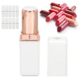 Storage Bottles 10Pcs Empty Lipstick Tube DIY Lip Refillable Bottle Container Makeup Supplies