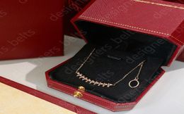 2021 Necklaces 925 Fashion Designer Necklace For Women Jewellery High Quality Luxurys Rivets Pendant Necklaces Pure Silver Plating 29334307
