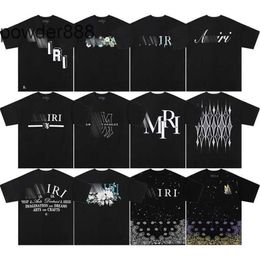 Kith Tee Classic Cross Print Summer Couple Short Sleeved T-shirt Trend Short Sleeve Loose Round Neck Couple T-shirt for Men and Women VBLY