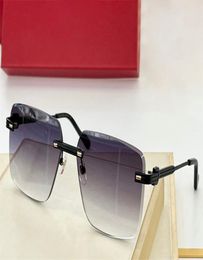 New fashion designer 8200762 sunglasses men retro classic metal square shape Rimless sun glasses Outdoor business simple style Ant4613557