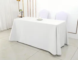 Table Cloth El Conference Strip Room Exhibition Advertising Work Spread Rectangular Art Solid Colour Tablecloth Gray22