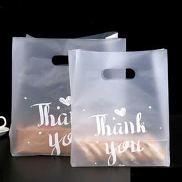 Gift Wrap Thank You Plastic Bags Shop Retail Party Favour Bag 50Pcs Lot 211026295G Drop Delivery Home Garden Festive Supplies Event Othrm