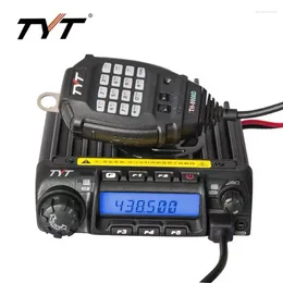 Walkie Talkie TYT TH9000DPlus Mobile Radio 50W VHF/UHF Single Band Noise Cancellation Car Truck Driving Travel Wireless Intercom