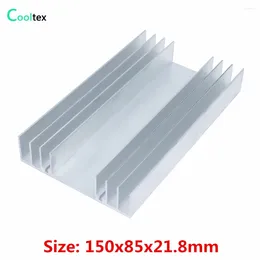 Computer Coolings 150x85x21.8mm Aluminum Heatsink Heat Sink Cooling Cooler For LED Electronic Chip Dissipation