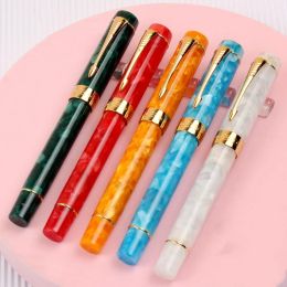 Pens Jinhao 100 Century Souvenir Fountain Pen High quality Acrylic Resin Excellent EF/F/M Nib Business Office School Writing Ink Pens