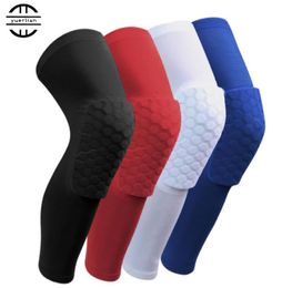 Yuerlian 1 Pair Honeycomb Basketball Elbow Pad Scotch volleyball Gel Brace Roller skates Protector Tapes Sports Safety Knee Pads3224466