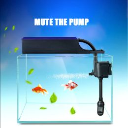 Accessories 220240V Aquarium Fish Tank Philtre 12W Aquarium Pump with Philtre Drip Box Family Box Silent Circulating Pump External Trickling