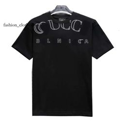 Designer Men's Tee Shirts Black White Fashion Classic Alphabet Print Brand 100% Cotton Breathable Slim Casual Street Men's and Women's Same Model 3xl#99