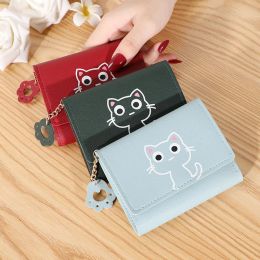 Wallets New Korean wallet Bank Credit Card ID Card Set Coin Pocket Wallet Storage Device Women's and Men's Business Card Holder Wallet