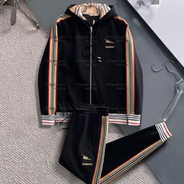 Designer Men Sportswear Set Mens Tracksuit Sporting Fitness Clothing B letters Two Pieces Long Sleeve Jacket Pants Casual Men's Track Suit M-3XL