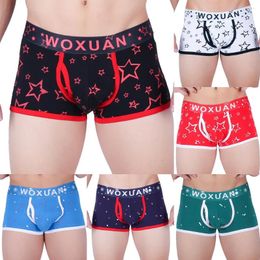 Underpants Delicate Men Sexy Gay Ultra-Thin Ice Silk With Low Waist Plus Size Briefs Underwear Fashion Panties Shorts 2024