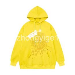 Men Designer Spider Hoodie Sweater Sweatshirts Hoodie Young Thug 555555 Angel Pullover Pink Red Hooded Pants High Quality Heavy Fabric Pullover Sweatshirts 0SV3