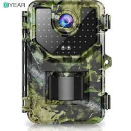 Cameras Outdoor Hunting Trail Camera 20MP 940nm Infrared Night Vision Motion Activated Trigger 0.2s Game Camera IP66 Wildlife Photo Trap