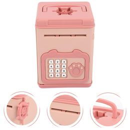 Electric Piggy Bank Compact Money Portable Girl Toy Kids Boys Toddler Home Supplies Saving Pot 240408