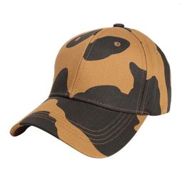 Ball Caps Hat Racks For Baseball Cow Print Unisex Cap Womens Mens Casual Plain Hats Men