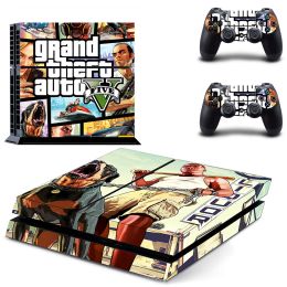 Joysticks Grand Theft Auto V GTA 5 PS4 Skin Sticker Decal Cover Protector For Console and Controller Skins Vinyl