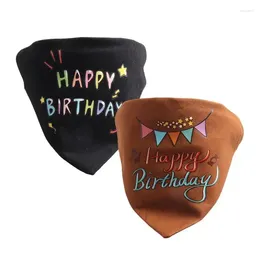 Dog Apparel Birthday Party Decoration Pet Triangle Scarf Cute Collar Accessory Supplies