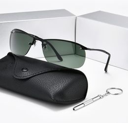 The matrix Classic Sports Sunglasses For Men And Women Driving Running Rimless Ultralight Frame Sun Glasses Men UV4008581921