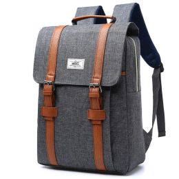 Backpacks Women Canvas Backpack Casual Rucksacks Female 15 inch laptop Backpacks College Student School bags for Teenagers Backpack Women