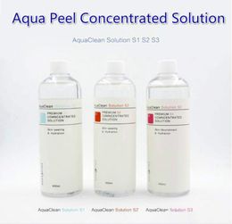 Microdermabrasion 3 Bottles Aqua Peeling Solution Per Bottle Facial Serum Hydra For Normal Skin Ce
