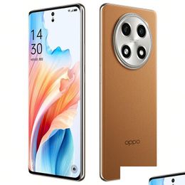 Oppo Original A2 Pro 5G Mobile Phone Smart 8Gb Ram 256Gb Rom Mtk Nsity 7050 64.0Mp Otg Android 6.7 120Hz Oled Fl Curved Display Fing Dhqw0