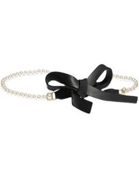 Women039s Fashion Luxury Designer Brand Waist Chain Lanyards Belt Soft Sheepskin Pearl Stitching Party Dress Bady Accessories Q8072361